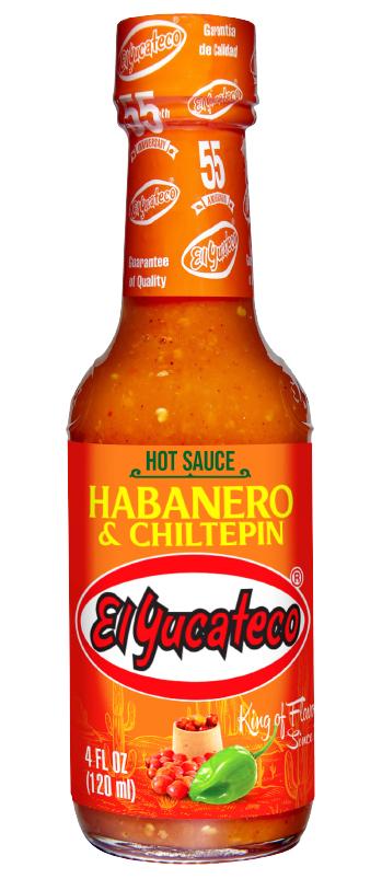 EL YUCATECO Salsa Habanero & Chiltepin 120ml 