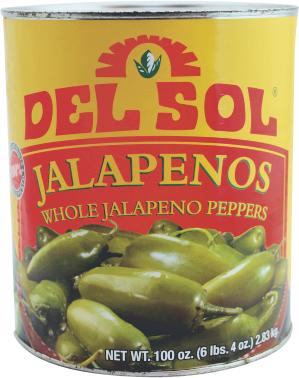 Jalapenos celé  2,8kg