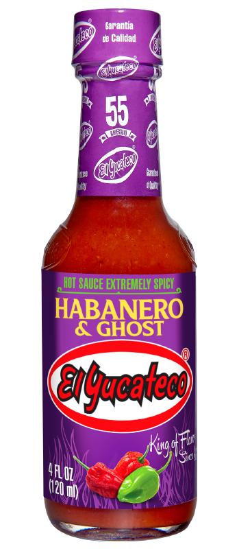 EL YUCATECO Salsa Habanero & Ghost 120ml 