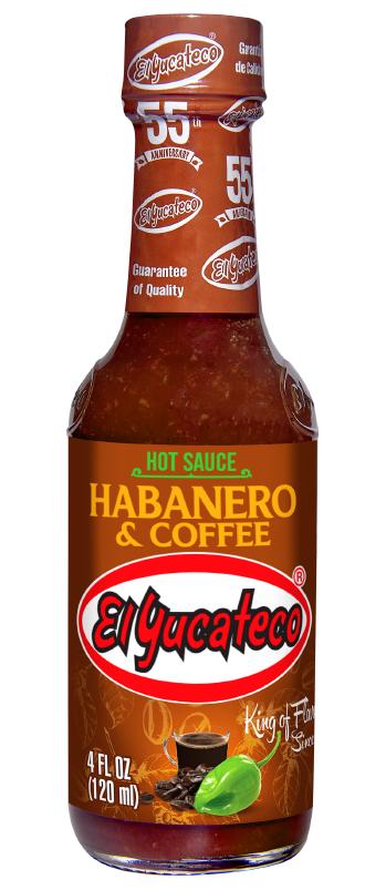 EL YUCATECO Salsa Habanero & Coffee 120ml 