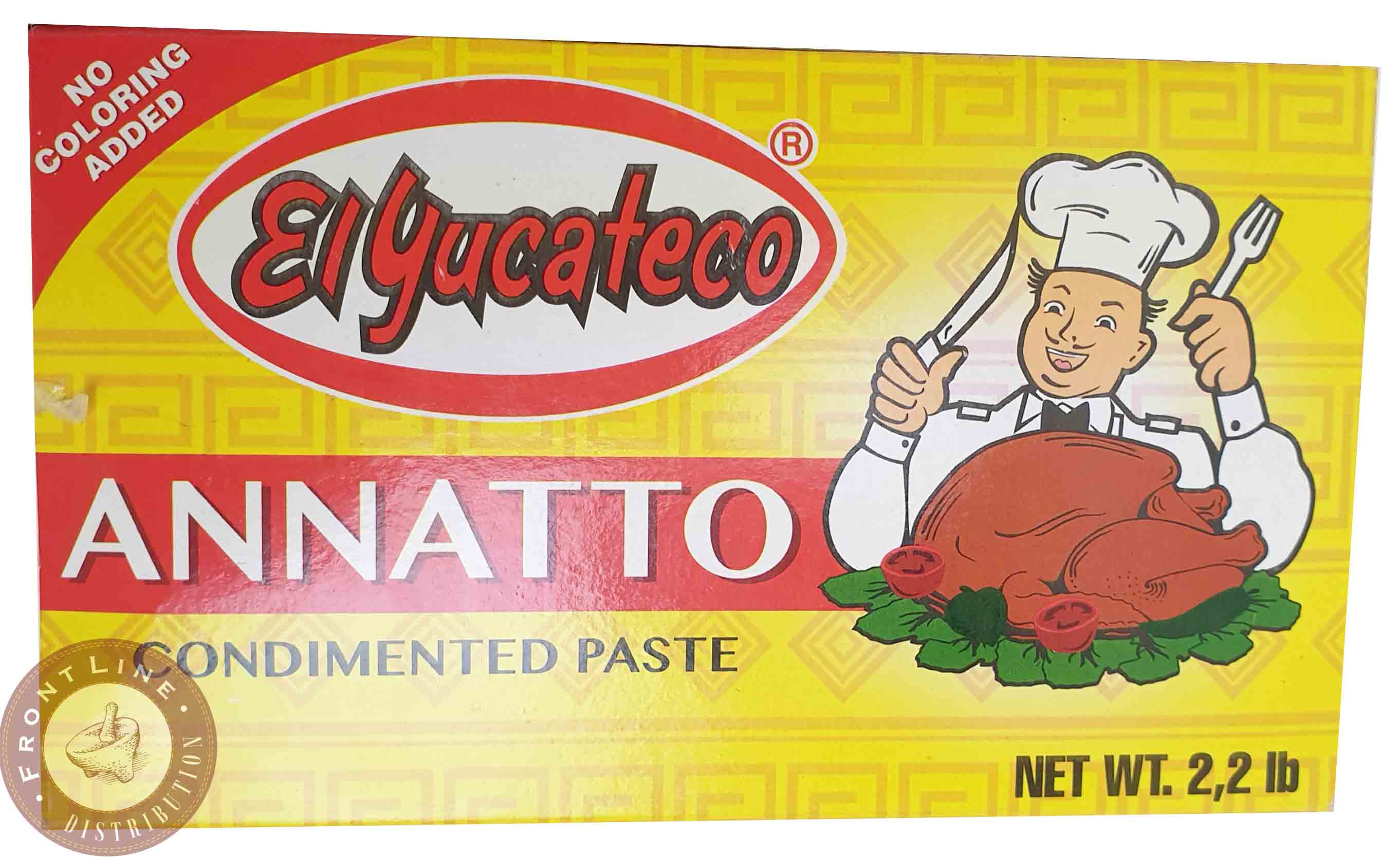 EL YUCATECO Achiote pasta 1kg