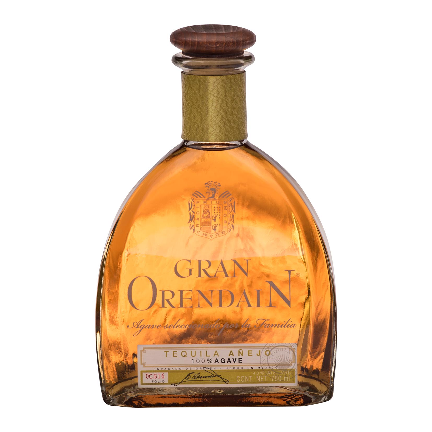 Gran Orendain Aňejo 100% Agave 38%-700ml