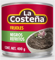 Black beans refried cream 400g