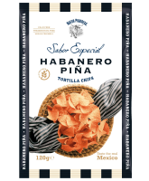 Sabor Especial Tortilla Chips Habanero Pina 120g