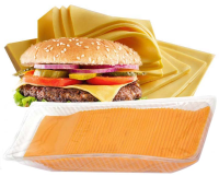 Burger Cheddar Cheese Processed - 90 slices